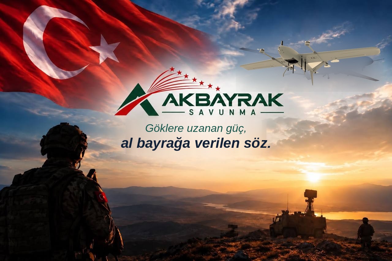 Akbayrak Savunma — Power that reaches the skies, a word given to the flag.